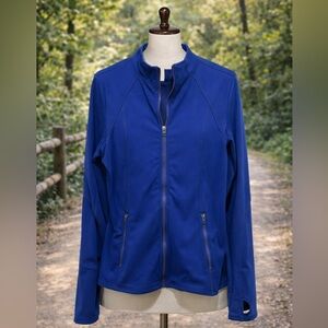 Dynamite Women's Blue SPYDER ACTIVES Jacket SIZE XL